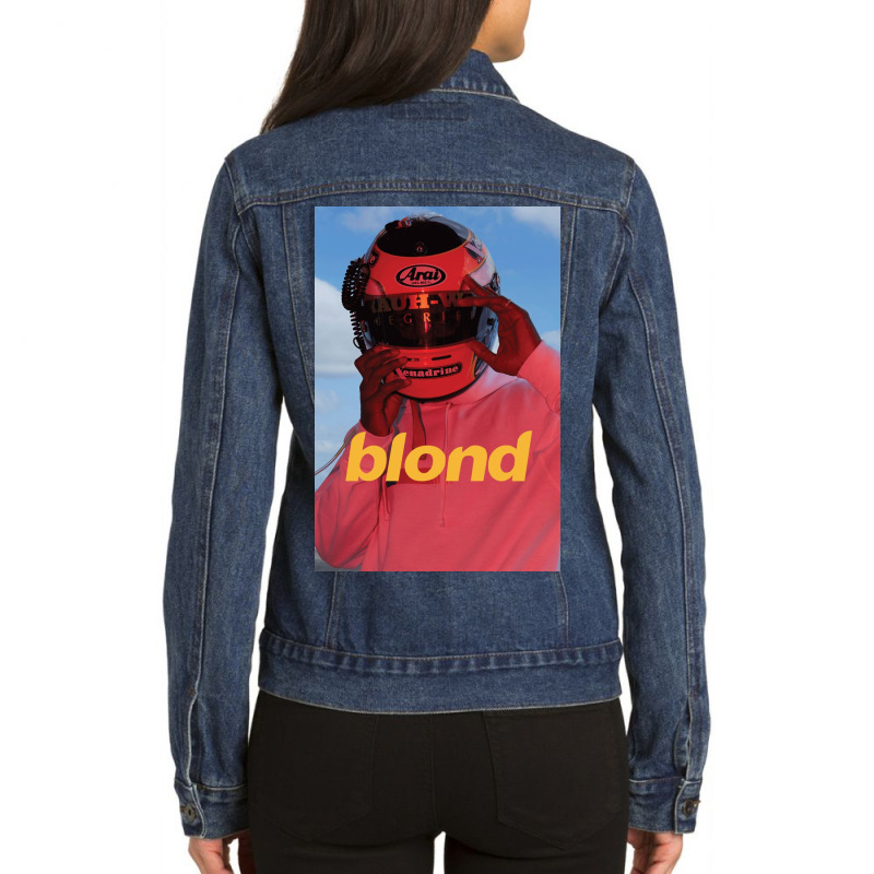 'frank' 'ocean'blond Ladies Denim Jacket by EvelynWelch | Artistshot