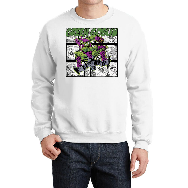 Green Goblin Crewneck Sweatshirt by glealcongerj | Artistshot