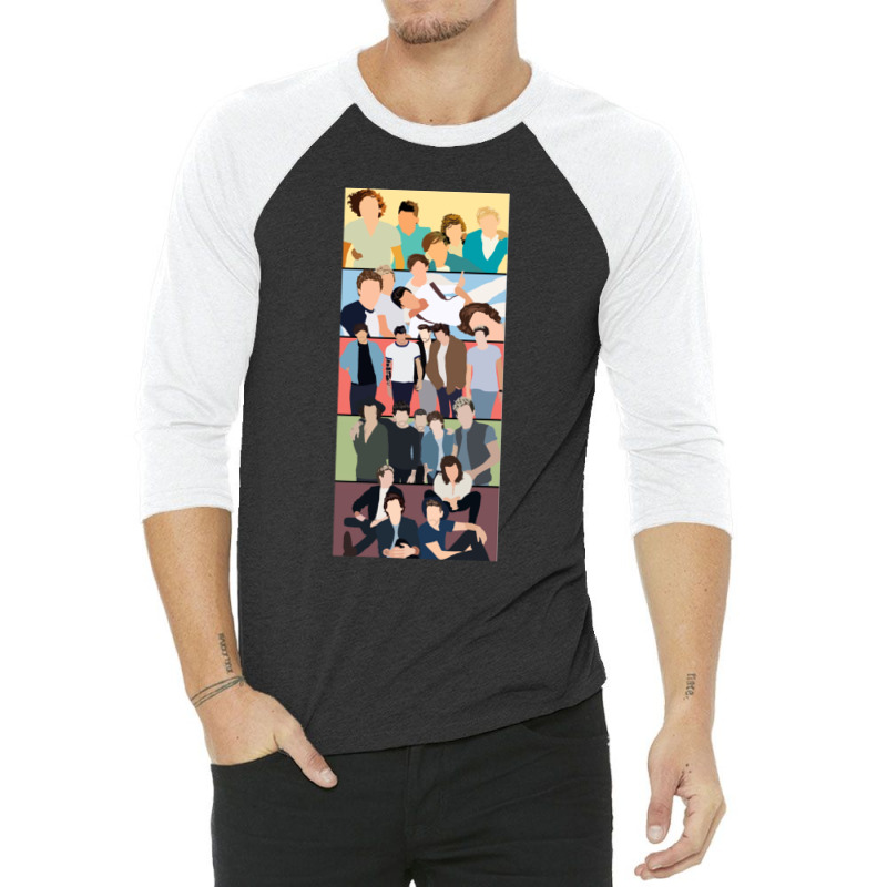 One Direction Album Covers 3/4 Sleeve Shirt | Artistshot