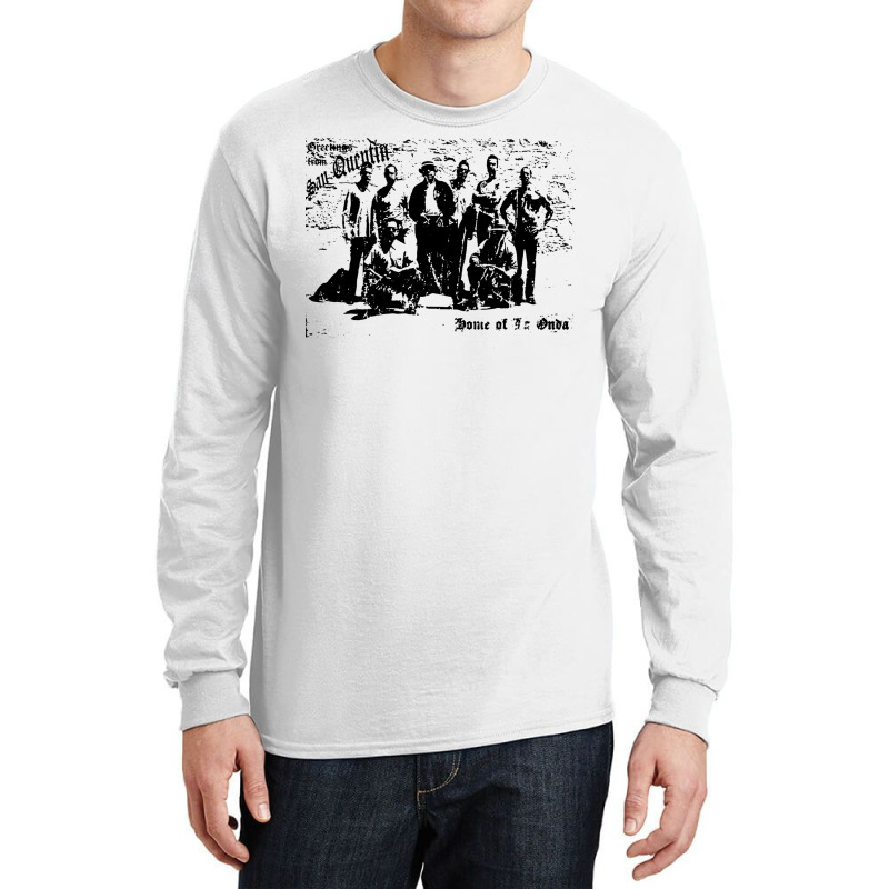 Greetings From San Quentin   Minimal Long Sleeve Shirts by glealcongerj | Artistshot