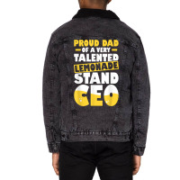 Lemonade Stand For Lemond Stand Founder Lemond Stand Crew T Shirt Unisex Sherpa-lined Denim Jacket | Artistshot