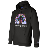 Respiratory Therapist Rainbow Lung Leopard Therapy Champion Hoodie | Artistshot