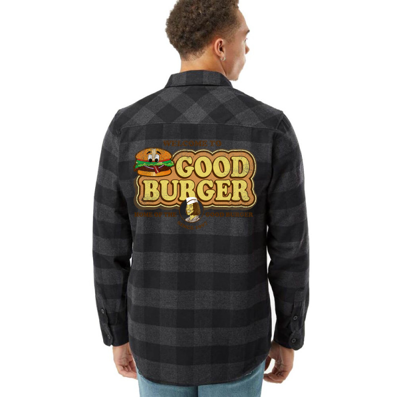 Welcome To Good Burger Worn Out Flannel Shirt | Artistshot