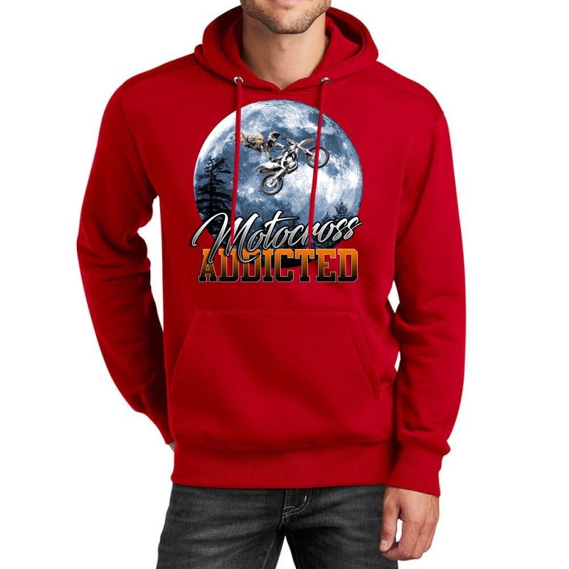 Motocross Addicted Unisex Hoodie by uezawataish2 | Artistshot