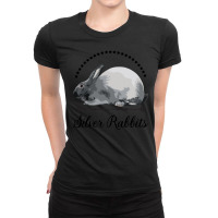 Silver Rabbits Ladies Fitted T-shirt | Artistshot