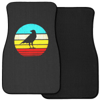 Crow Sunset 1 Front Car Mat | Artistshot