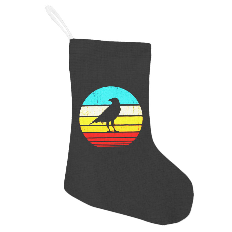 Crow Sunset 1 Holiday Stocking | Artistshot