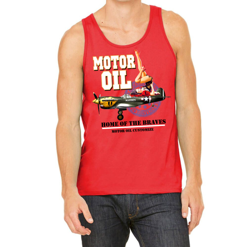 Motor Oil 1 Tank Top by uezawataish2 | Artistshot