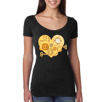 Machine Heart Women's Triblend Scoop T-shirt | Artistshot