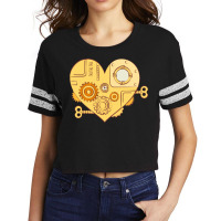 Machine Heart Scorecard Crop Tee | Artistshot