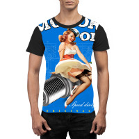 Motor Oil Girl Graphic T-shirt | Artistshot