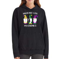 Parading With My Gnomies Mardi Gras Funny Gifts T Shirt Vintage Hoodie | Artistshot