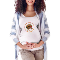 Nona The Ninth Burger Maternity Scoop Neck T-shirt | Artistshot