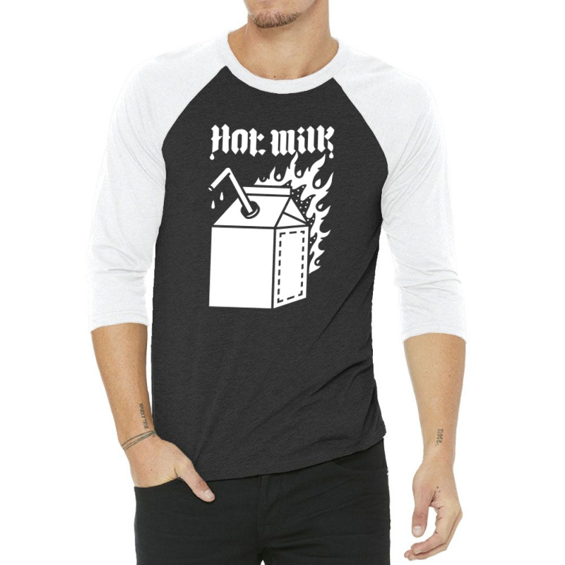 Hot Milk Box 3/4 Sleeve Shirt by JEFFREYHTHRASHER | Artistshot