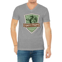 The Green Dragon   Bywater V-neck Tee | Artistshot