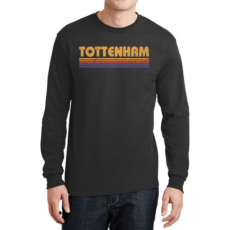 Retro Tottenham London Sweatshirt Long Sleeve Shirts | Artistshot