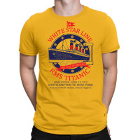 White Star Line   Titanic T-shirt | Artistshot