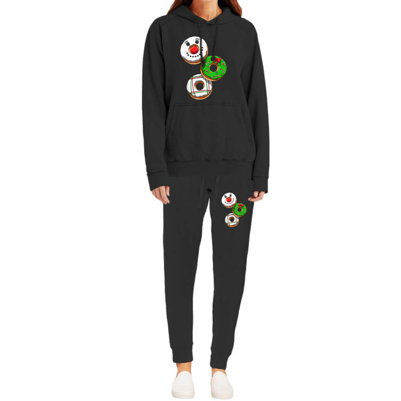 Christmas Donut Party Hoodie & Jogger Set | Artistshot