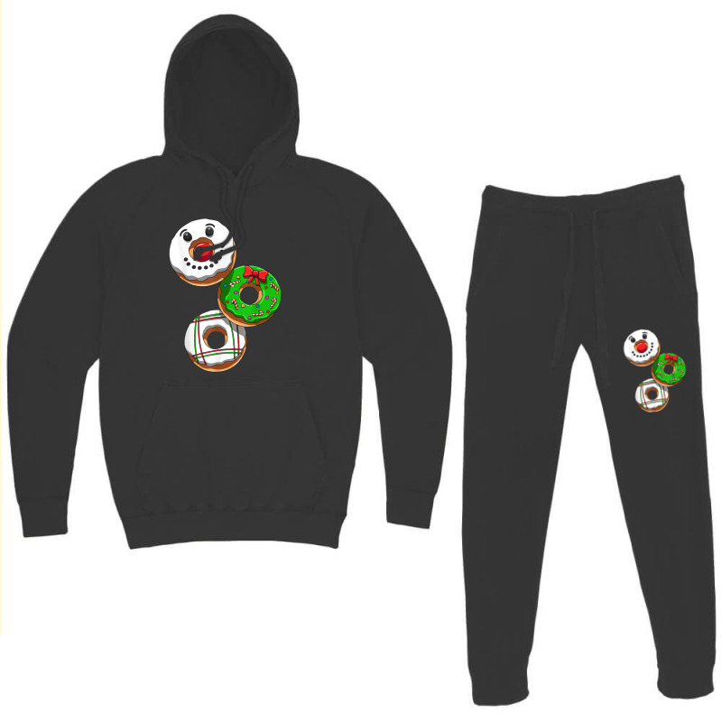 Christmas Donut Party Hoodie & Jogger Set | Artistshot