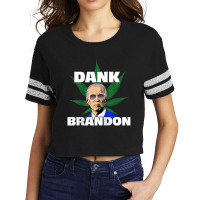 Dank Brandon Joe Biden Cannabis Legalization Raglan Baseball Tee Scorecard Crop Tee | Artistshot