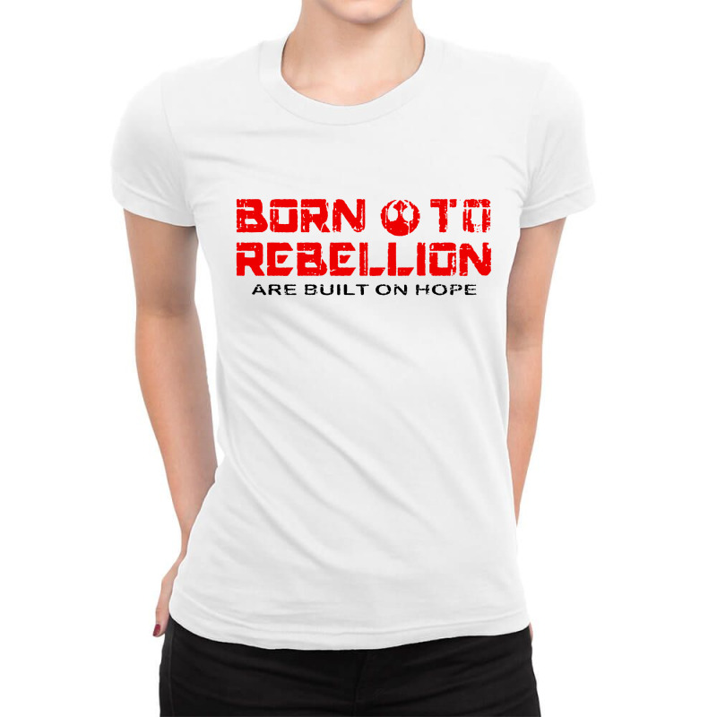 Rebellion Ladies Fitted T-Shirt by MickeyMouse | Artistshot