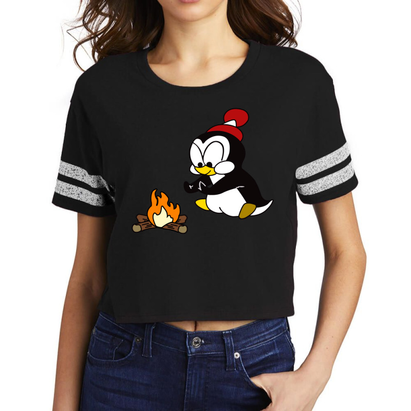 Chilly Willy Woodfire   Woody Woodpecker Scorecard Crop Tee by lodenetovaf | Artistshot