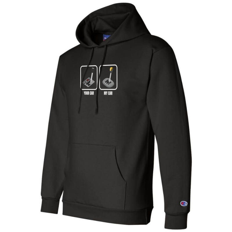 Manual Transmission Stick Shift Champion Hoodie | Artistshot