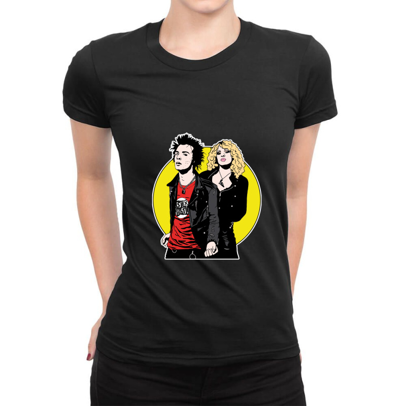 Sid N Nancy Ladies Fitted T-Shirt by FranklinTepper1 | Artistshot