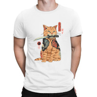 Catana Apron Woodblock Japanese T-shirt | Artistshot