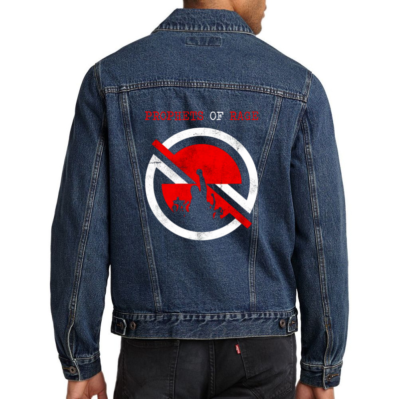 Prophets Of Rage American Rap Rock Supergroup 11 Men Denim Jacket by AngelinoGuron | Artistshot