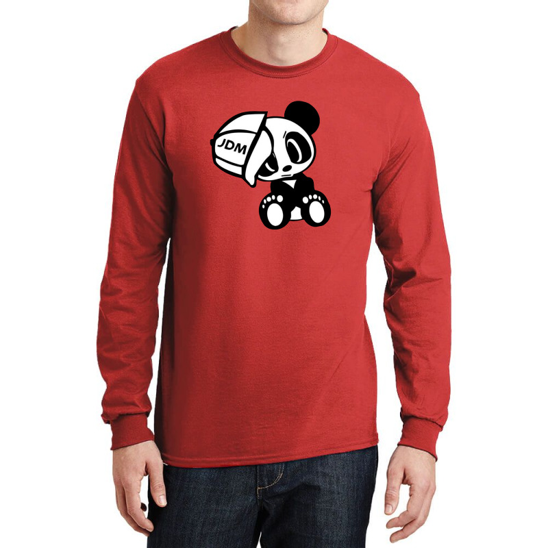 14 7cm 15 2cm Font B Panda B Font Font B Jdm B Font Vinyl Cute Long Sleeve Shirts | Artistshot