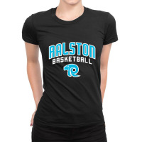 Ralston High School Basketballs Ladies Fitted T-shirt | Artistshot