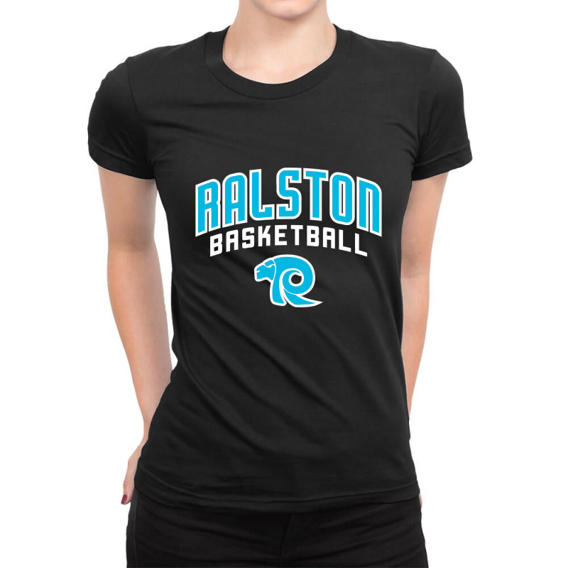 Ralston High School Basketballs Ladies Fitted T-Shirt by QuellaLivy | Artistshot