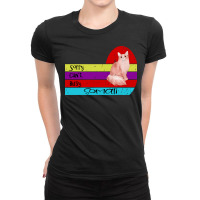 Somali Cat Sorry Cant Busy Ladies Fitted T-shirt | Artistshot