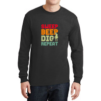 Sweep Beep Dig Repeat Metal Detecting Long Sleeve Shirts | Artistshot