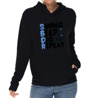 Swing Beep Dig Repeat Metal Detecting Gift Lightweight Hoodie | Artistshot