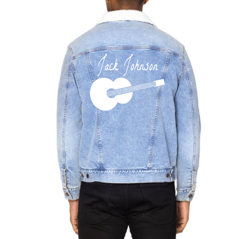 Jack Johnson (white) Unisex Sherpa-lined Denim Jacket | Artistshot