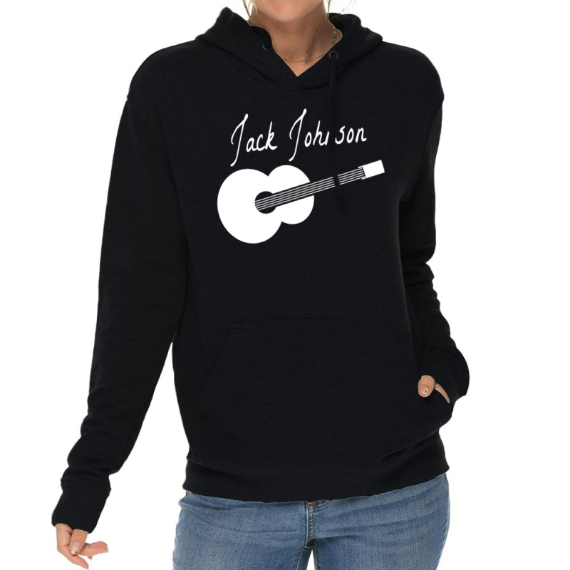 Jack Johnson (white) Lightweight Hoodie | Artistshot