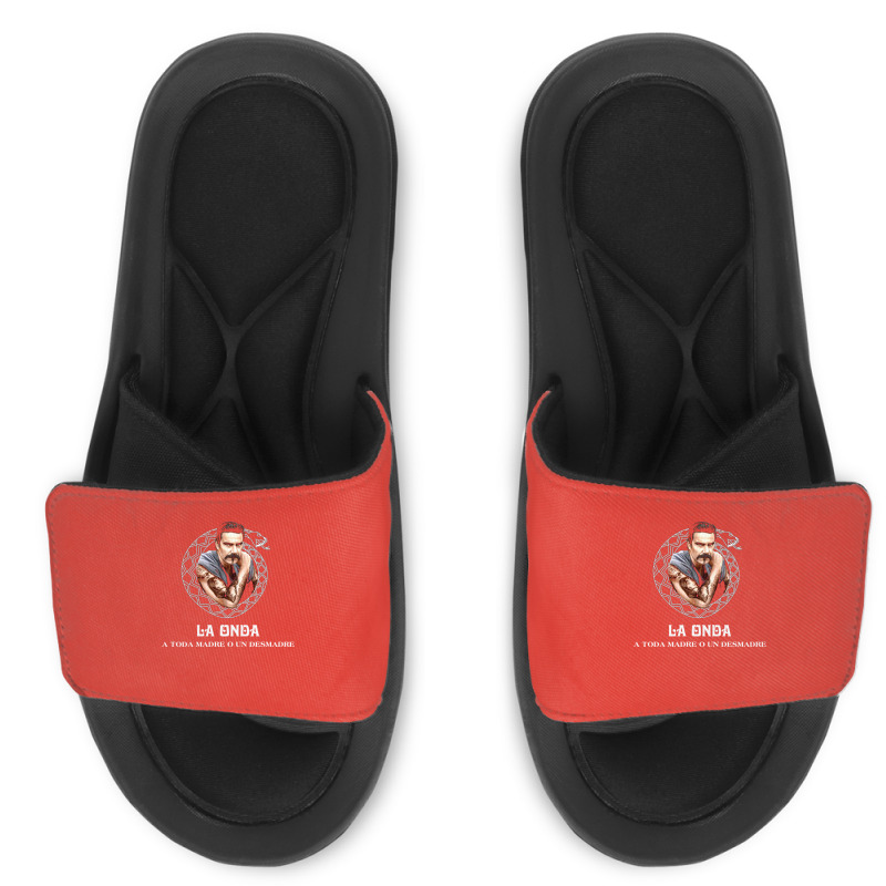 La Onda A Toda Madre O Un Desmadre   Blood In Films Blood Out Slide Sandal | Artistshot