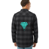 Drippin' Diamond Flannel Shirt | Artistshot