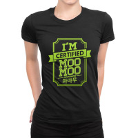 Certified Moomoo Mamamoo Ladies Fitted T-shirt | Artistshot