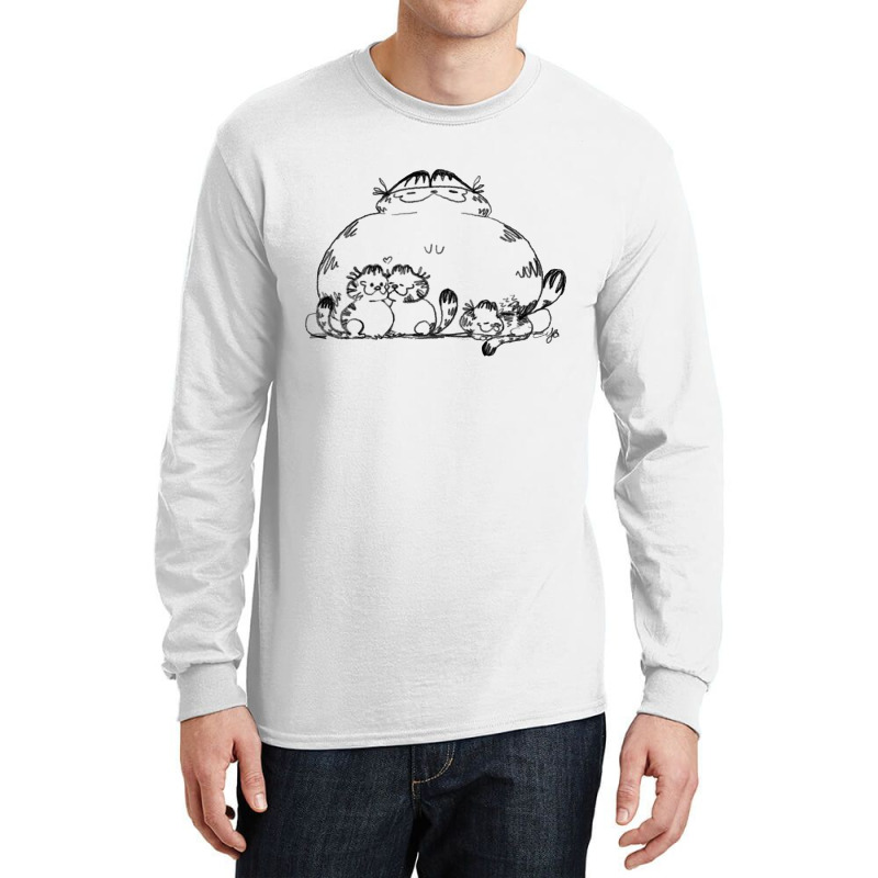 Doodle Furbaby Kittens Long Sleeve Shirts | Artistshot