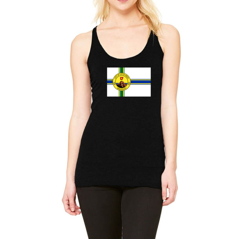 Official Little Rock Arkansas Flag - Rock The Little Rock Flag Racerback Tank by ChristineErevelles | Artistshot