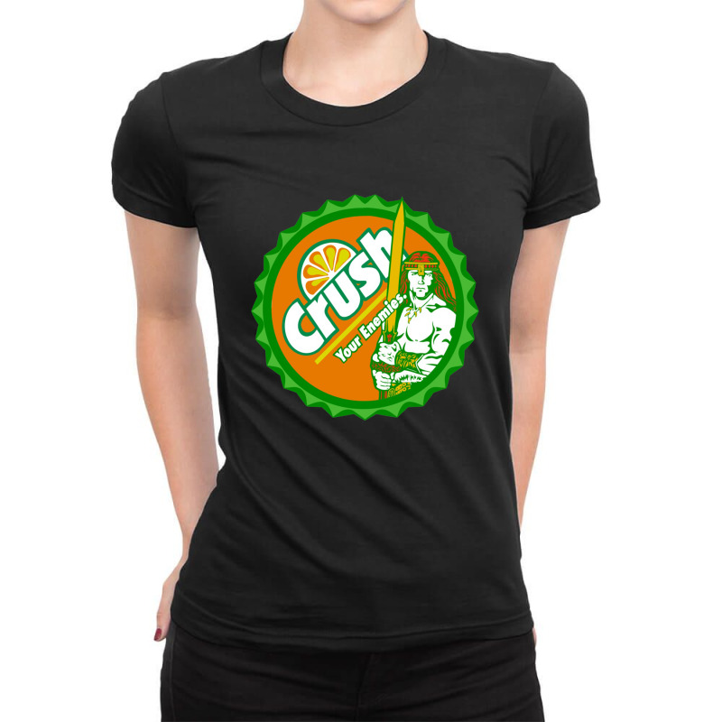 Barabarian Cola Ladies Fitted T-Shirt by dianasal | Artistshot