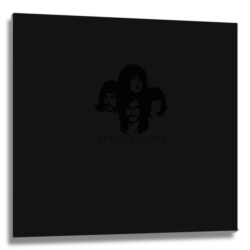 Kings Of Leon Youth And Young Manhood Tribute Metal Print Square | Artistshot