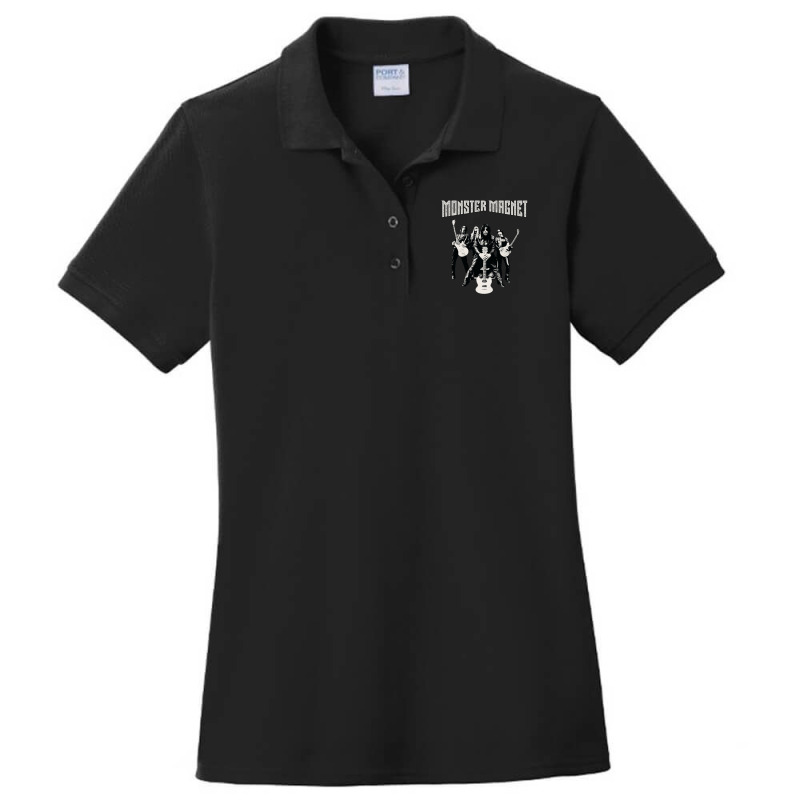 Monster Magnet Edition 1 Ladies Polo Shirt by CHARLOTTELYNNTAYLOR | Artistshot