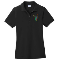 Saxophonist Jazz Music Gift Saxophone Ladies Polo Shirt | Artistshot