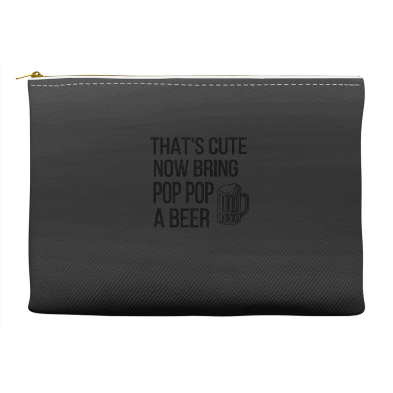 Funny Pop Pop Grandpa Fathers Day Gift Pop Pop Dad Accessory Pouches | Artistshot