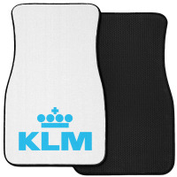 Gorgeus Blue Klm Front Car Mat | Artistshot