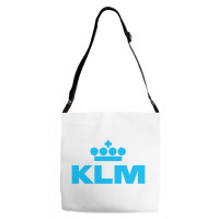 Gorgeus Blue Klm Adjustable Strap Totes | Artistshot